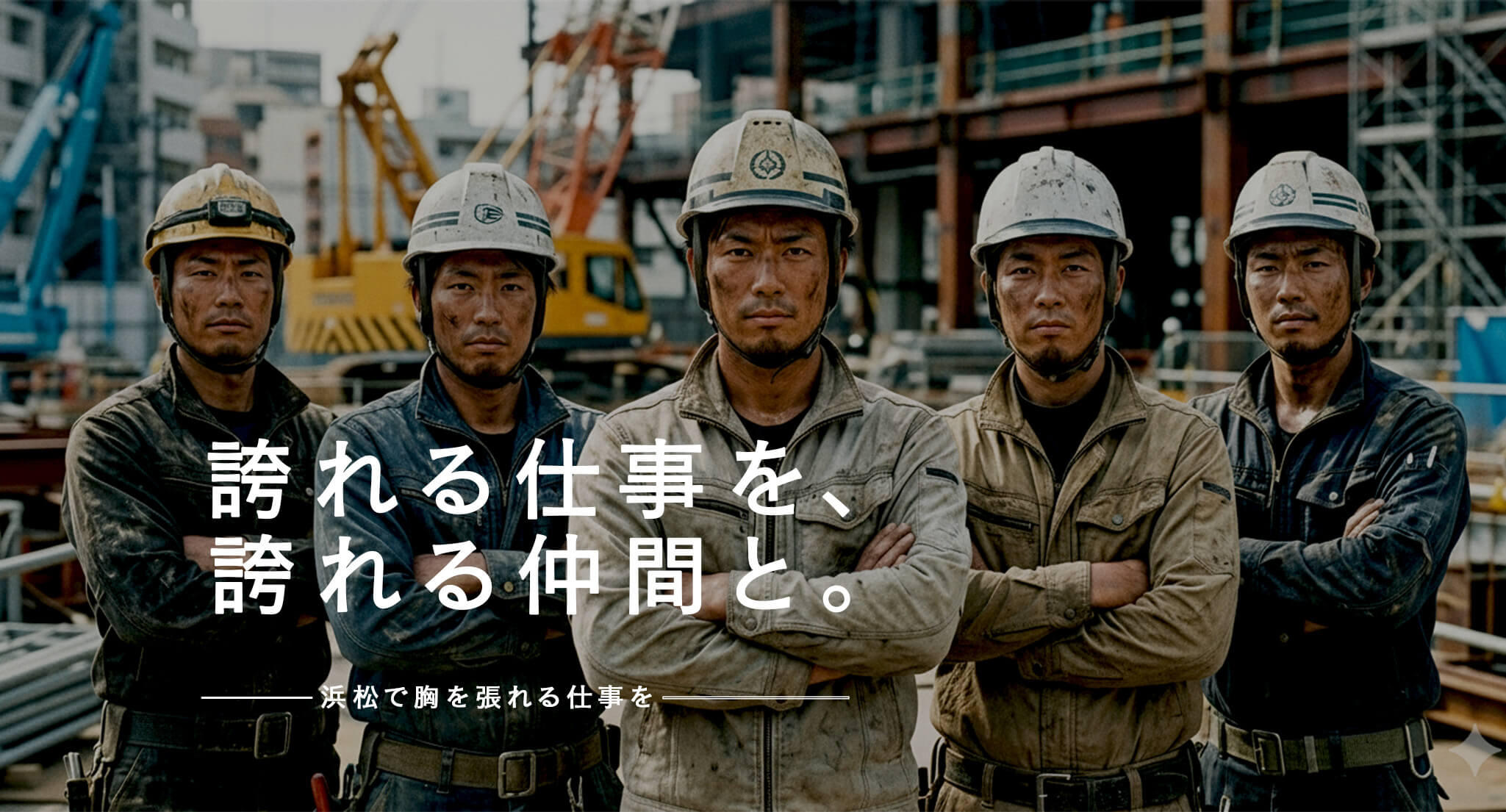 誇れる仕事を、誇れる仲間と。浜松で胸を誇れる仕事を